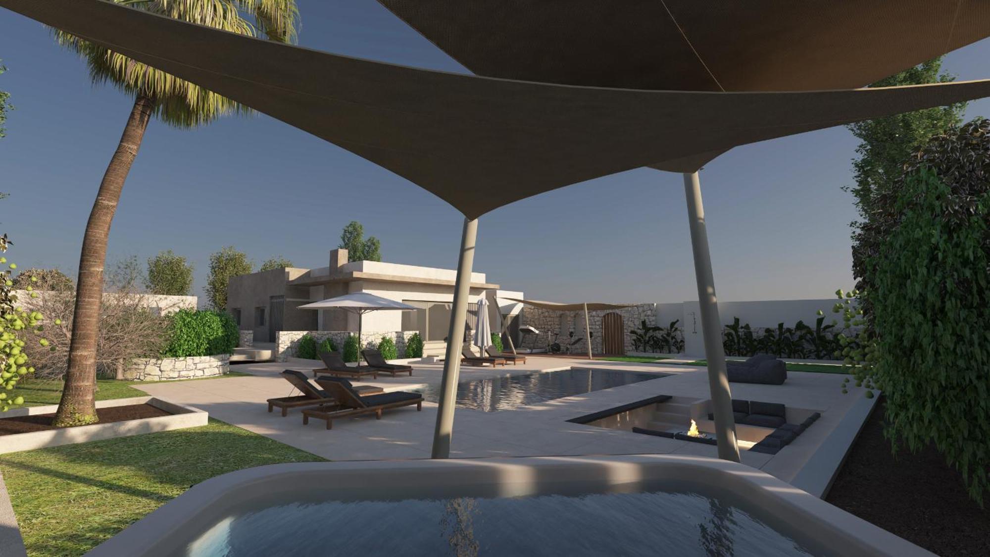 Green Acre Villa Karteros Ngoại thất bức ảnh